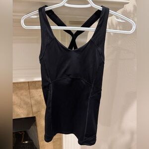 Lululemon Tank Top with Y Back and Built in Shelf Bra